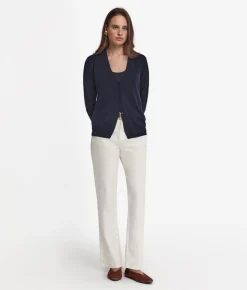 Cardigan in cotone fresh