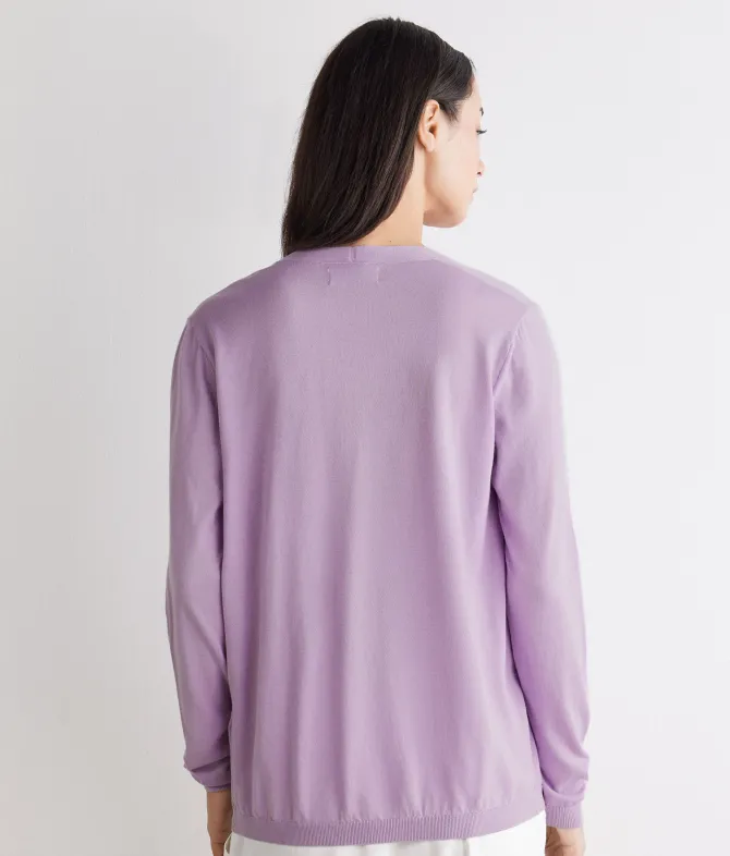 Cardigan in cotone fresh