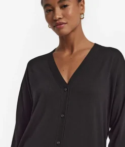 Cardigan in seta cotone