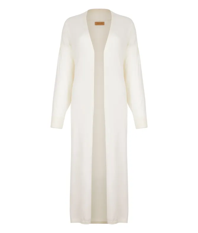 Cardigan lungo in Cashmere Ultrafine