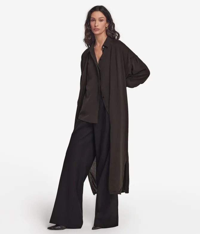 Cardigan lungo in Cashmere Ultrafine