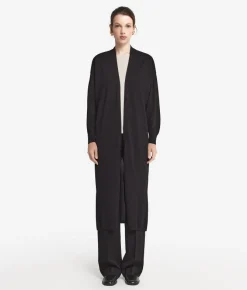 Cardigan lungo in Cashmere Ultrafine