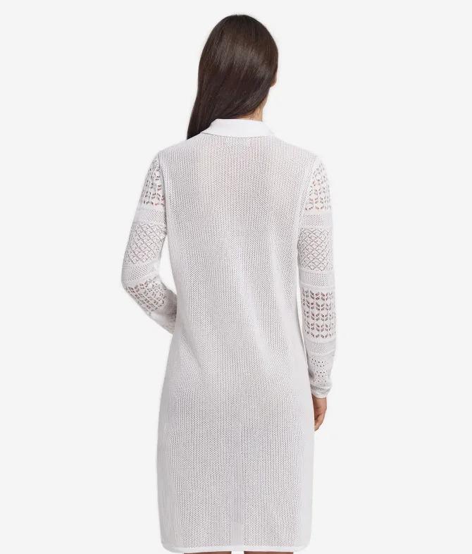 Chemisier crochet in cotone