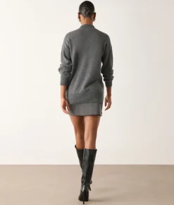 Dolcevita a coste intrecciate in Cashmere Ultrasoft