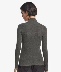 Dolcevita a costina in Cashmere Ultrafine