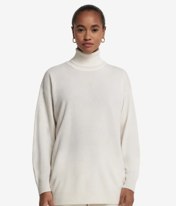 Dolcevita con spacchi in Cashmere Ultrasoft