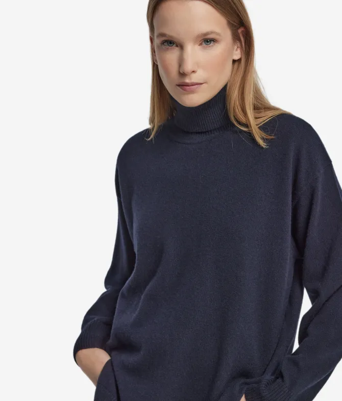 Dolcevita con spacchi in Cashmere Ultrasoft