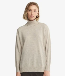 Dolcevita con spacchi in Cashmere Ultrasoft