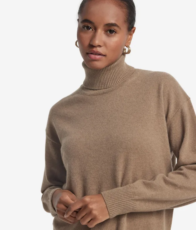 Dolcevita con spacchi in Cashmere Ultrasoft