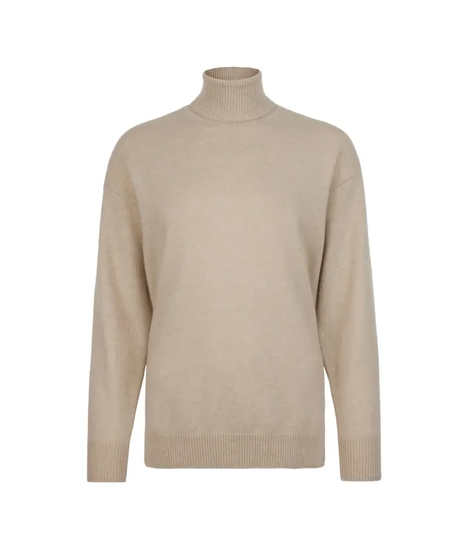 Dolcevita con spacchi in Cashmere Ultrasoft