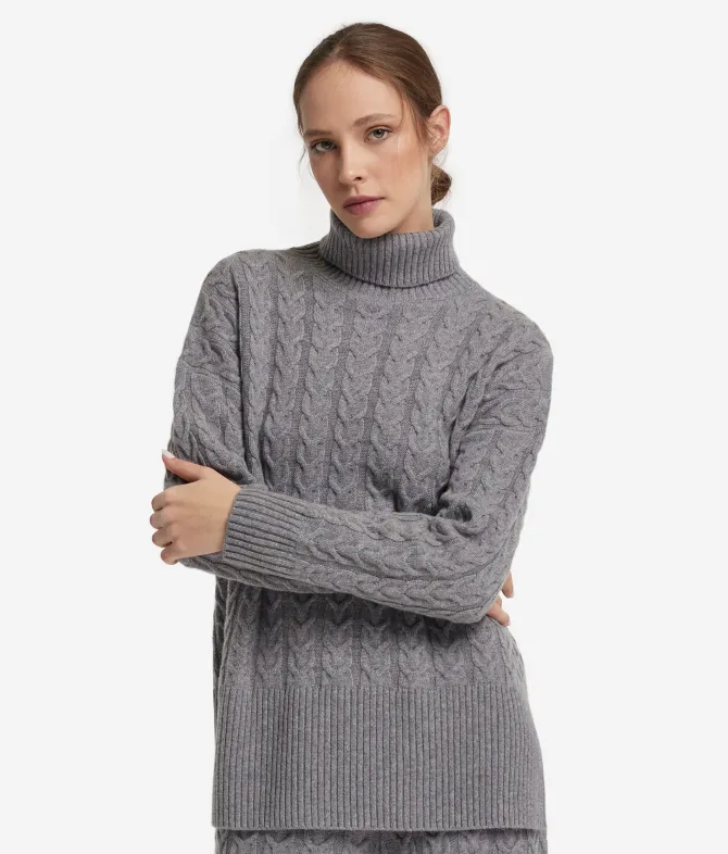 Dolcevita trecce in Cashmere Ultrasoft