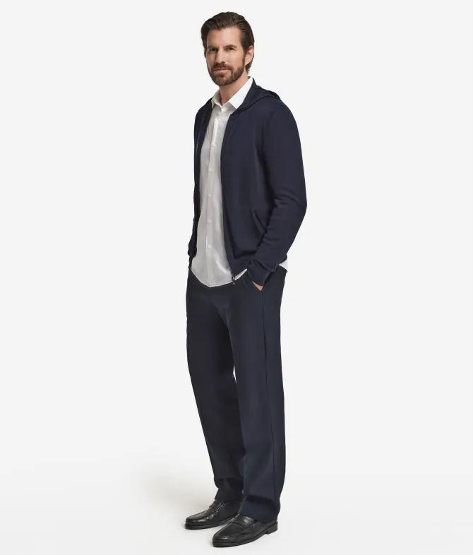 Felpa con cappuccio in Cashmere Ultrafine