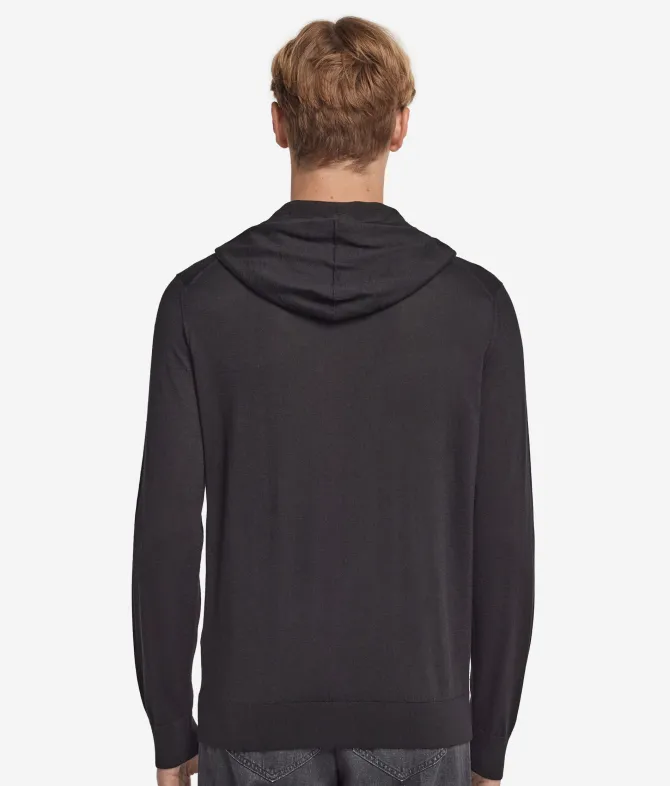 Felpa con cappuccio in Cashmere Ultrafine