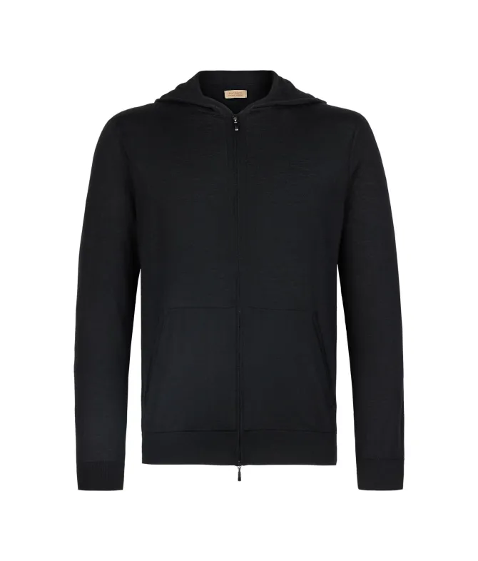 Felpa con cappuccio in Cashmere Ultrafine