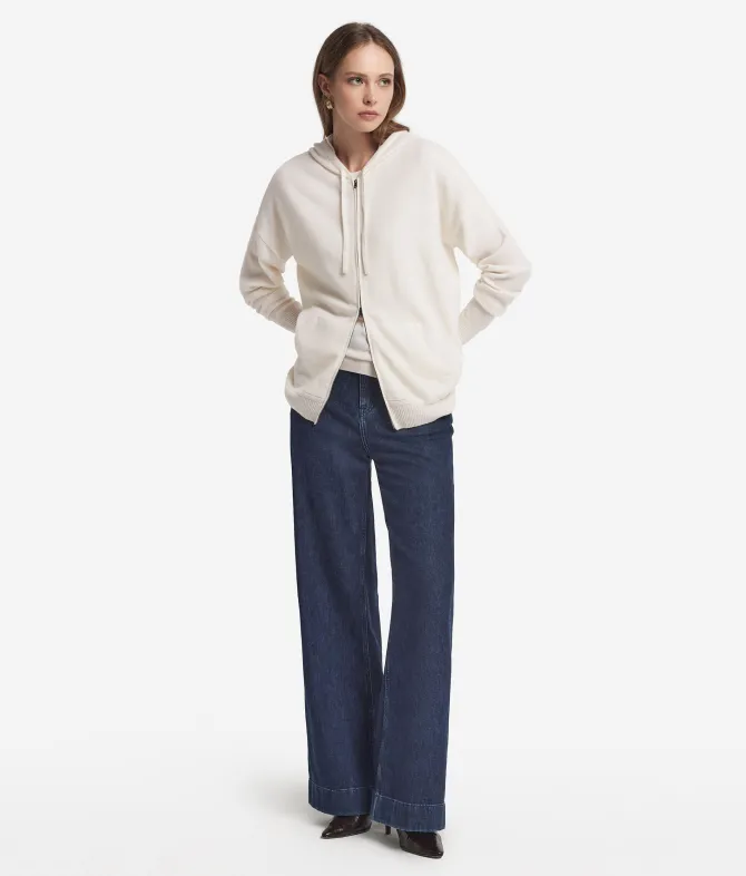 Felpa con cappuccio in Cashmere Ultrasoft