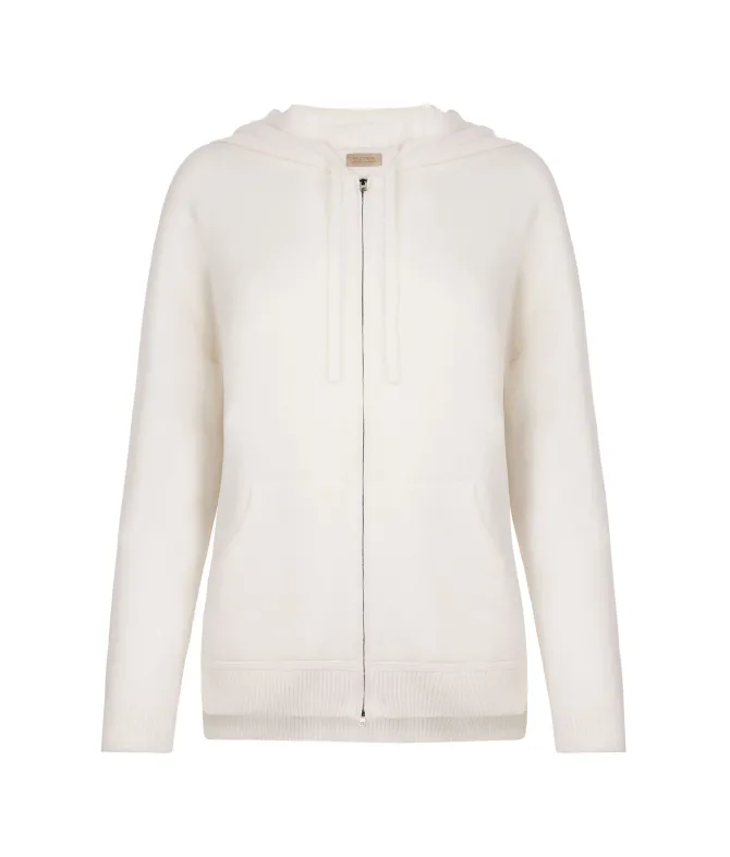 Felpa con cappuccio in Cashmere Ultrasoft