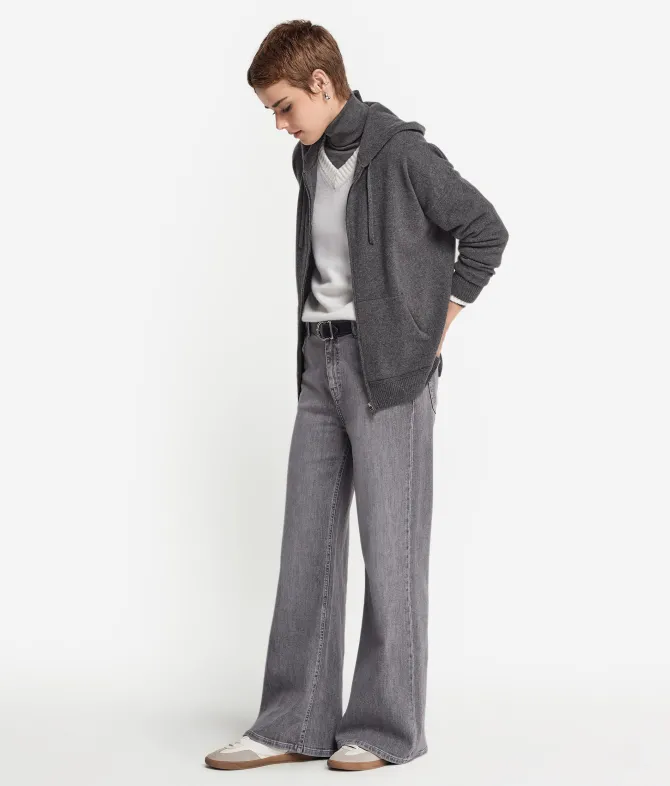Felpa con cappuccio in Cashmere Ultrasoft