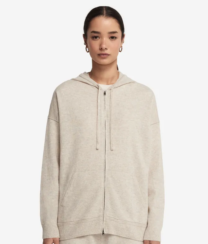 Felpa con cappuccio in Cashmere Ultrasoft