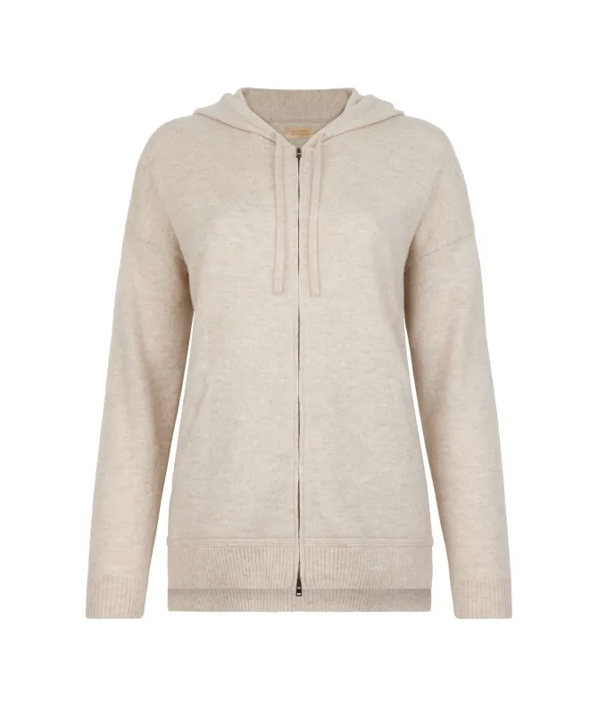 Felpa con cappuccio in Cashmere Ultrasoft