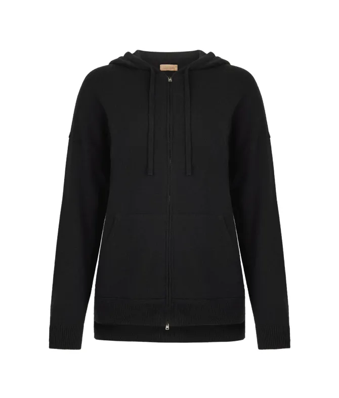 Felpa con cappuccio in Cashmere Ultrasoft