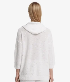 Felpa con micro paillettes