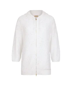 Felpa con micro paillettes