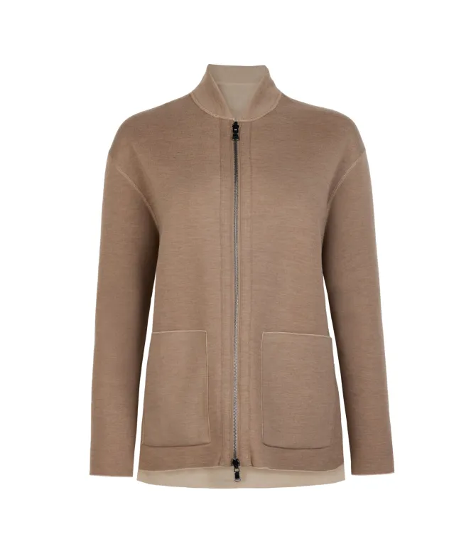 Felpa reversibile in Cashmere Ultrafine