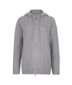 Felpa trecce in Cashmere Ultrasoft