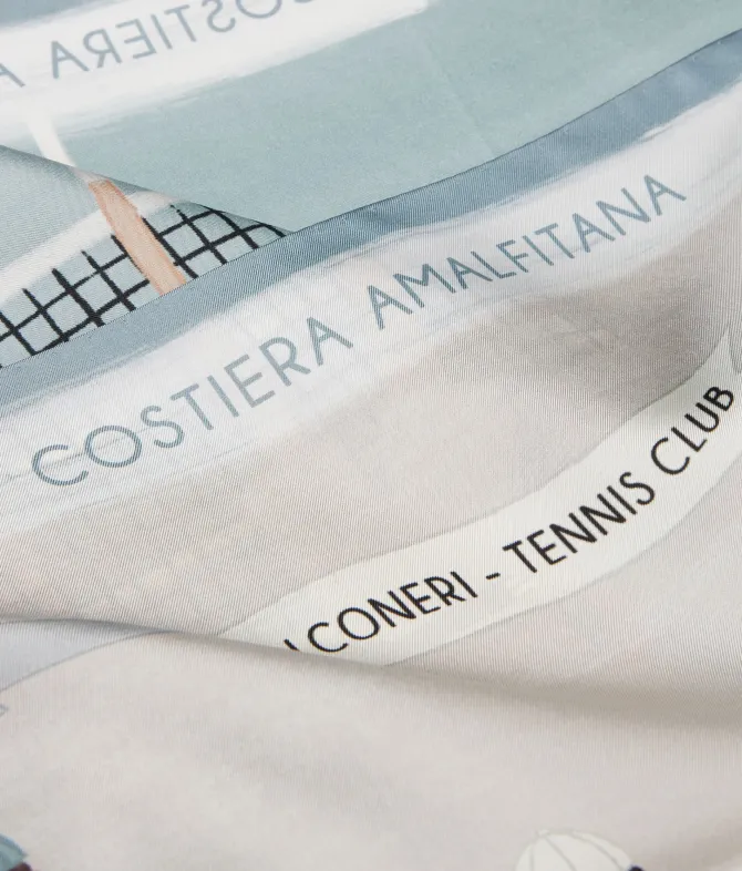Foulard città in seta