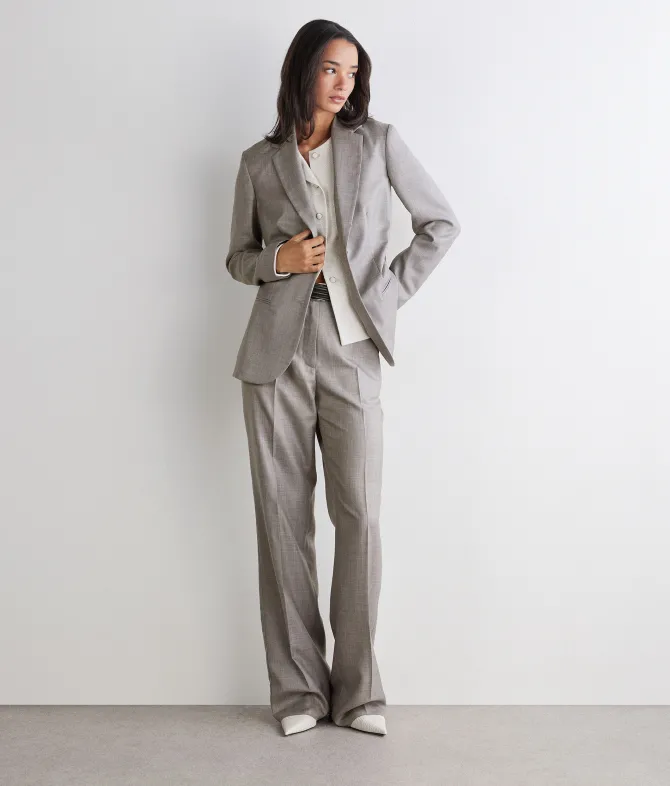 Giacca in cashmere e seta