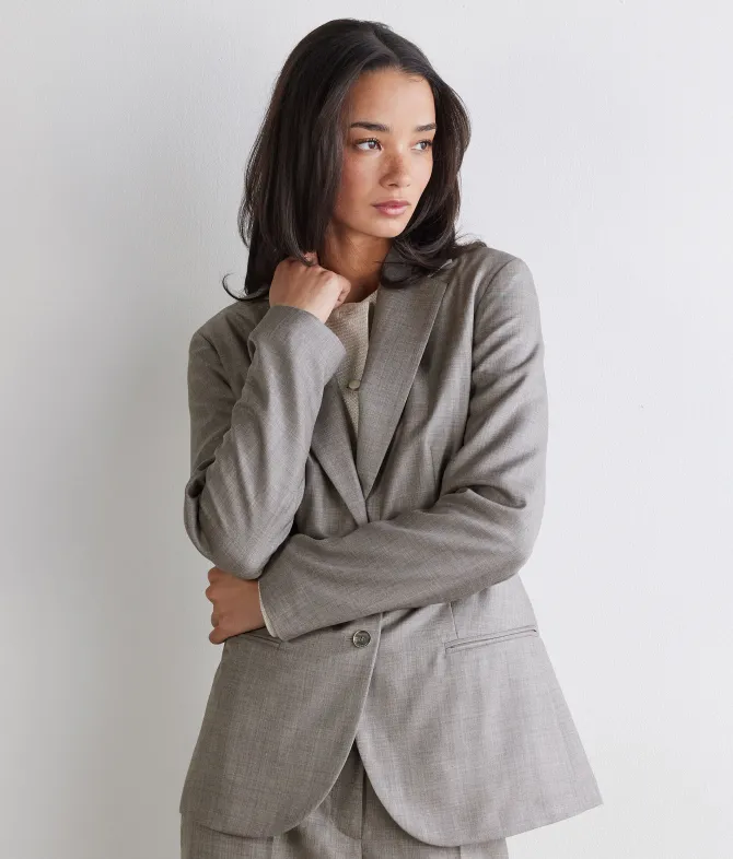 Giacca in cashmere e seta