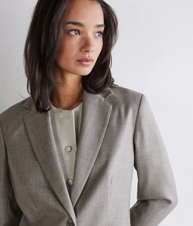 Giacca in cashmere e seta