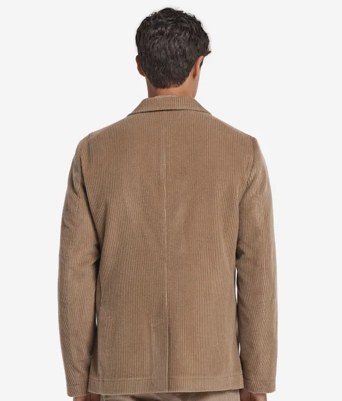 Giacca in velluto di lana e cashmere