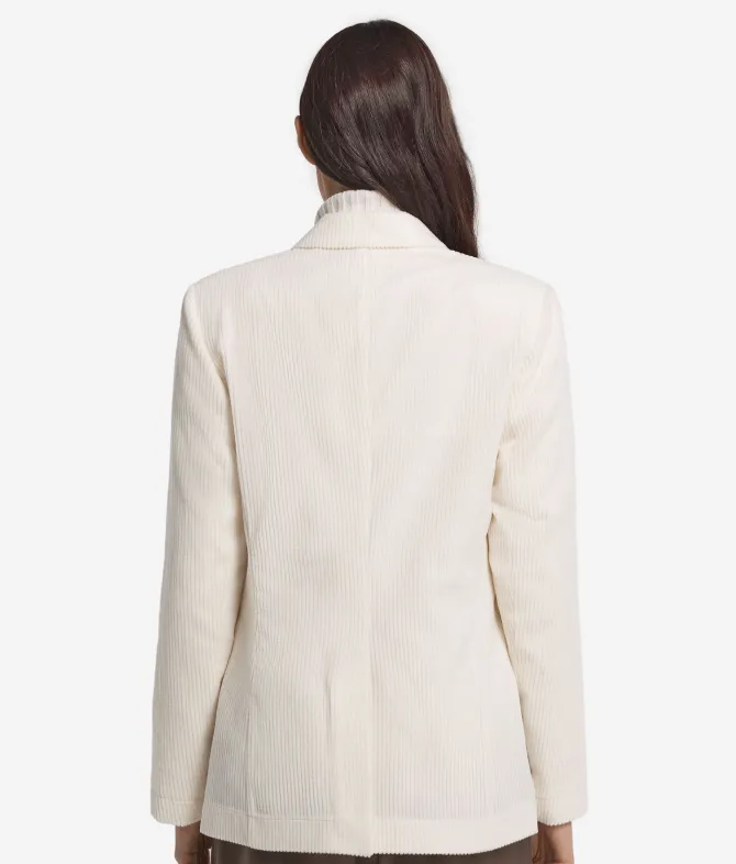 Giacca in velluto di lana e cashmere
