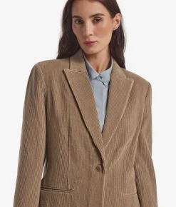 Giacca in velluto di lana e cashmere