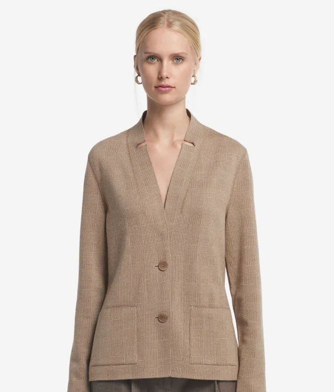 Giacca reversibile in Cashmere Ultrafine e cotone