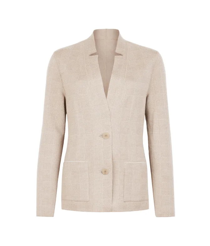 Giacca reversibile in Cashmere Ultrafine e cotone