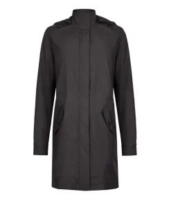 Giacca tecnica lunga con coulisse