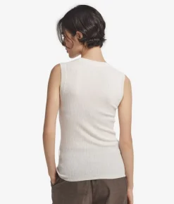 Gilet a costina in Cashmere Ultrafine