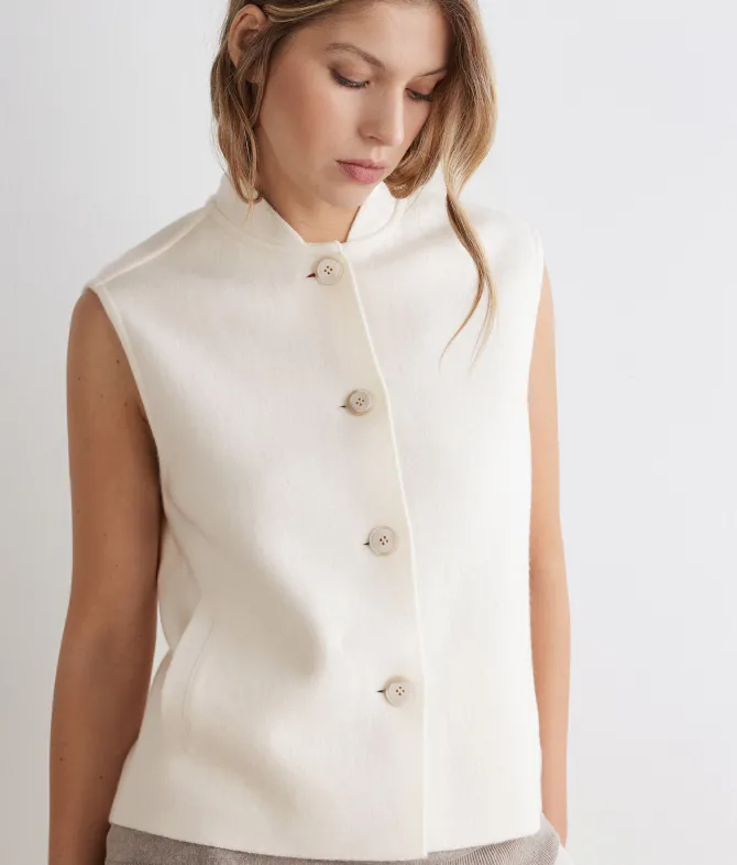 Gilet bomber in Cashmere