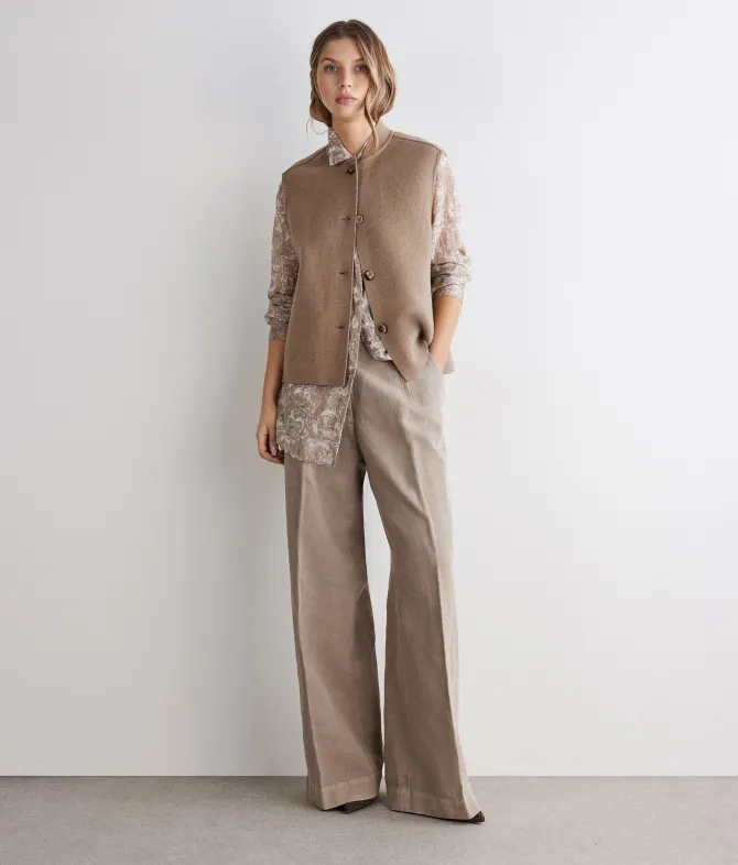 Gilet bomber in Cashmere