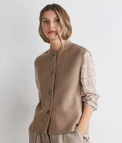 Gilet bomber in Cashmere