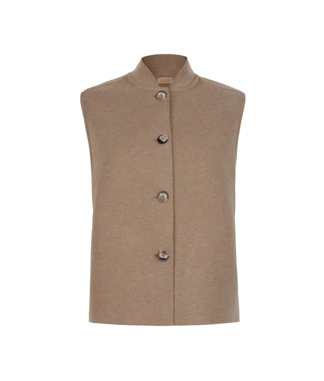 Gilet bomber in Cashmere