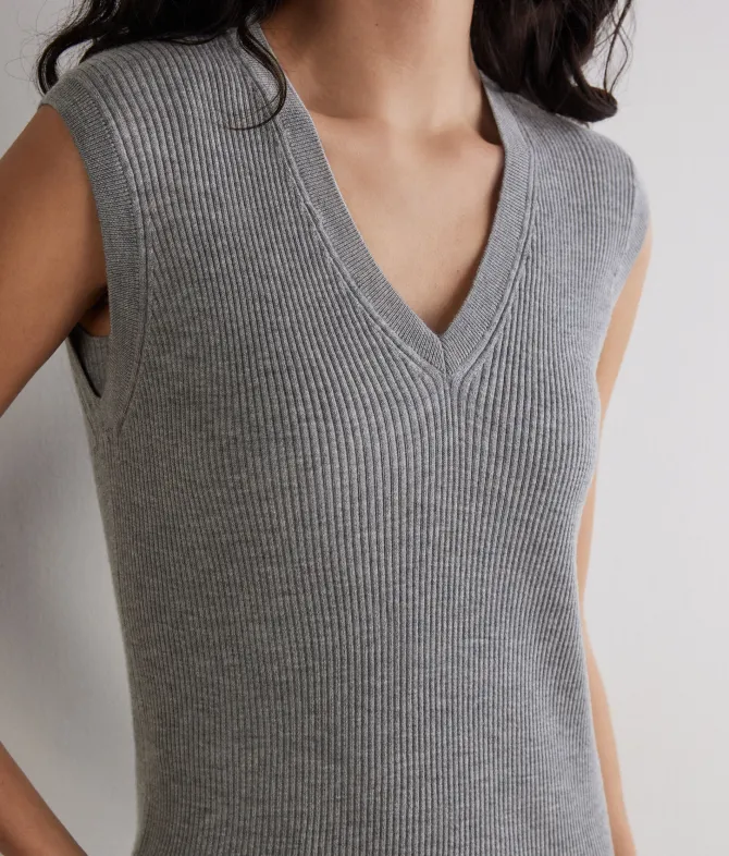 Gilet yoga in cashmere