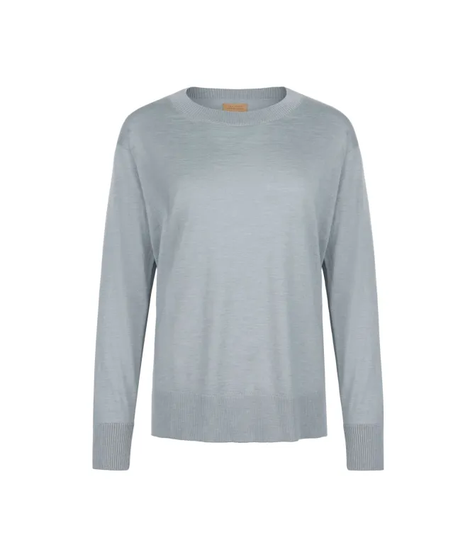 Girocollo con spacchi in Cashmere Ultrafine