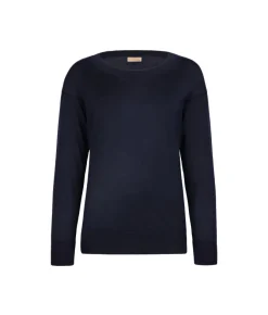 Girocollo con spacchi in Cashmere Ultrafine