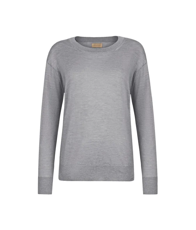 Girocollo con spacchi in Cashmere Ultrafine