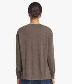 Girocollo con spacchi in Cashmere Ultrafine