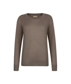 Girocollo con spacchi in Cashmere Ultrafine