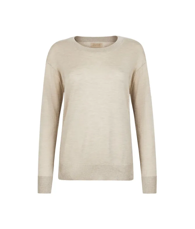 Girocollo con spacchi in Cashmere Ultrafine